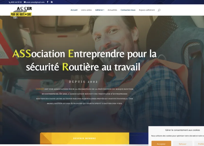 Site WordPress ASSER