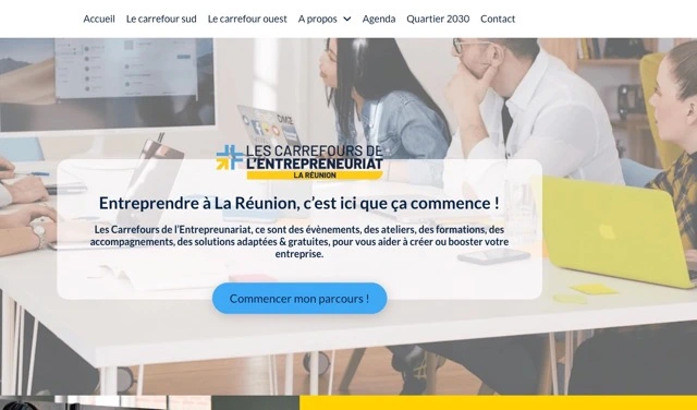 Site WordPress Carrefours Entrepreneuriat