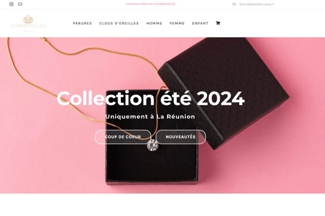 Site WordPress Oh My Boucles